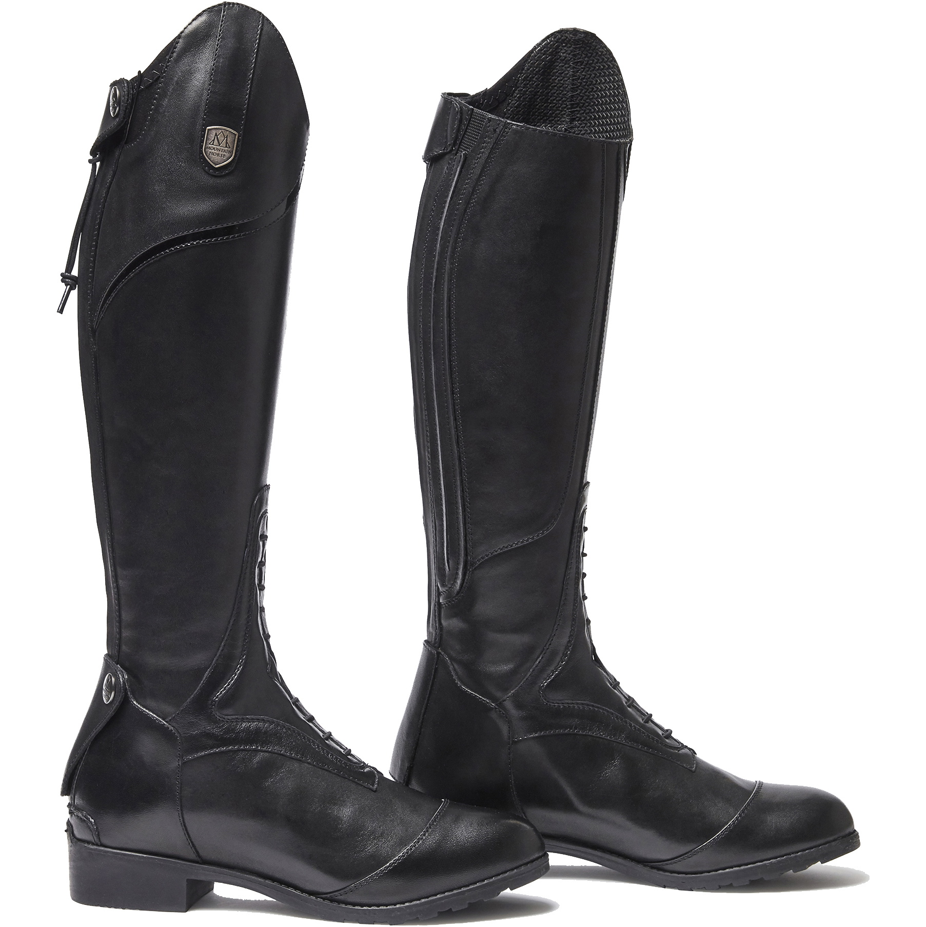 Mountain Horse Sovereign Young High Rider Boots - Black - SVRGN